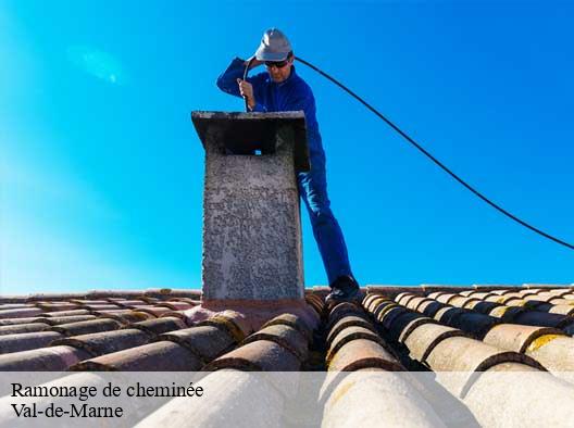 Ramonage de cheminée Val-de-Marne 