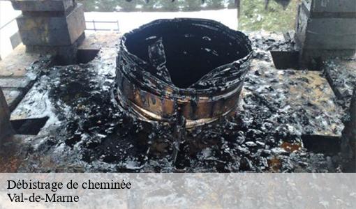 Débistrage de cheminée Val-de-Marne