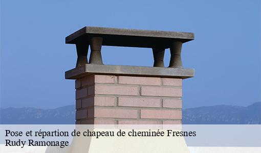 Pose et répartion de chapeau de cheminée fresnes-94260 Rudy Ramonage
