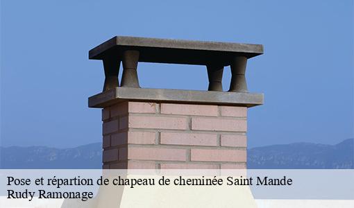Pose et répartion de chapeau de cheminée  saint-mande-94160 Rudy Ramonage