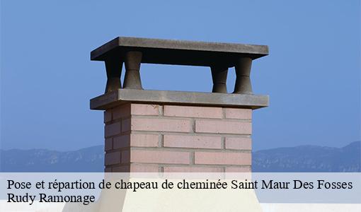 Pose et répartion de chapeau de cheminée  saint-maur-des-fosses-94100 Rudy Ramonage