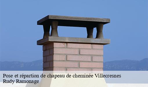 Pose et répartion de chapeau de cheminée villecresnes-94440 Rudy Ramonage