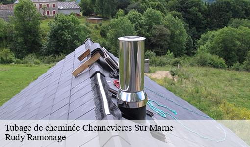 Tubage de cheminée chennevieres-sur-marne-94430 Rudy Ramonage
