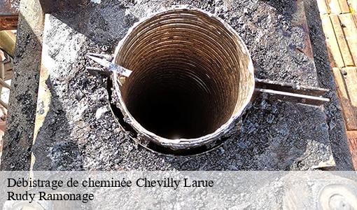 Débistrage de cheminée chevilly-larue-94550 Rudy Ramonage