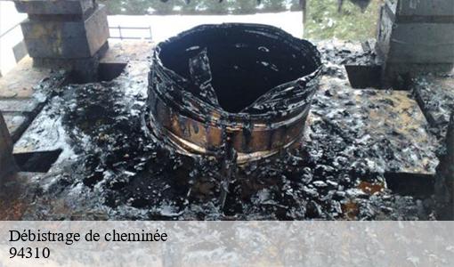 Débistrage de cheminée 94310