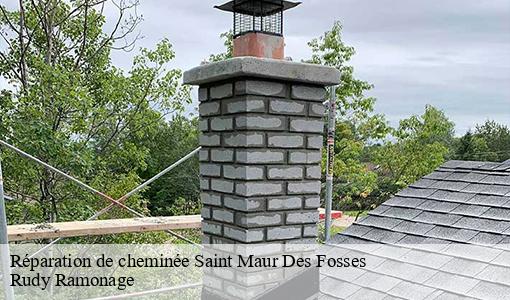 Réparation de cheminée saint-maur-des-fosses-94100 Rudy Ramonage
